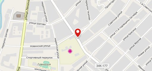 Тихая Гавань на карте