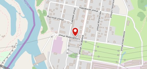 Тихий дворик на карте