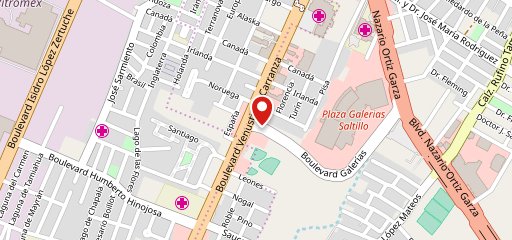 Tim Hortons Parque Centro на карте