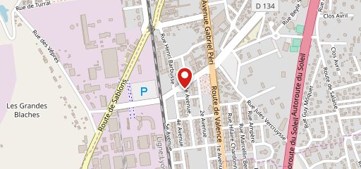 TIME PIZZA Roussillon 38 на карте