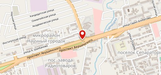 Мадам Буше на карте