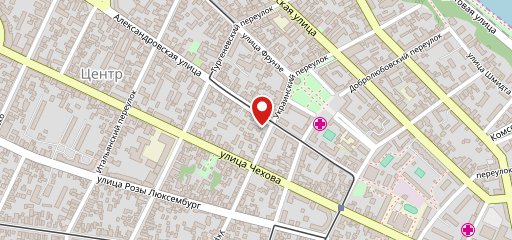 типография на карте