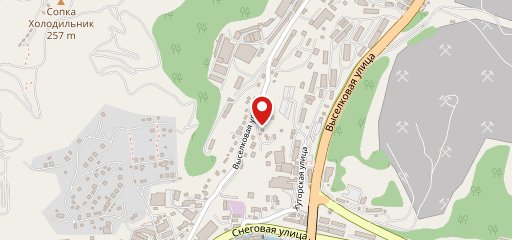 Тир бар охотник Владивосток Vladivostok на карте