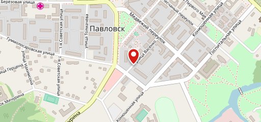 Тиволи на карте