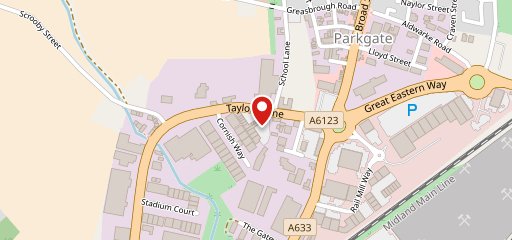 TK's Cafe Rotherham на карте