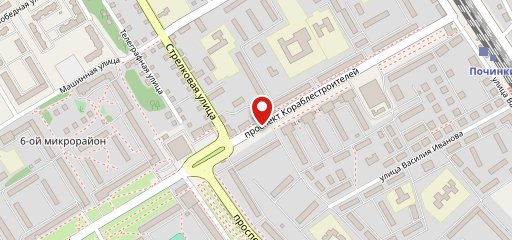 Огонек на карте