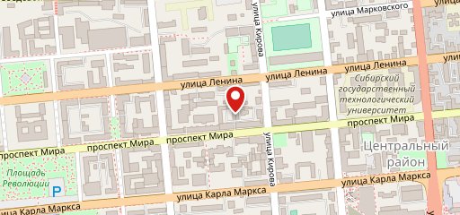 Точка на карте