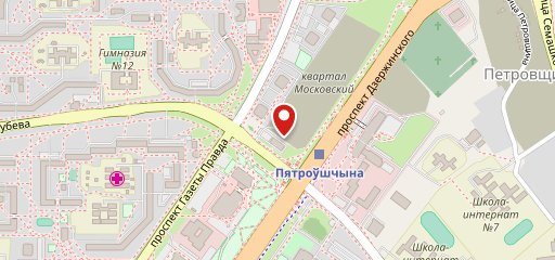 Бар-магазин разливного пива «Точка» на карте