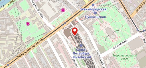 Точка питания на карте