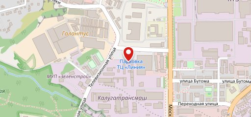 Точка питания на карте