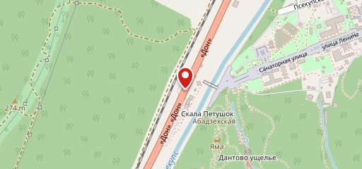 Точка правильного питания на карте