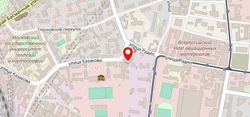 Точка встречи на карте