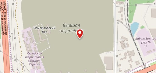 Точка еды на карте