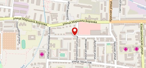 Токио, сеть суши-баров на карте