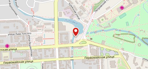 Толстой на карте