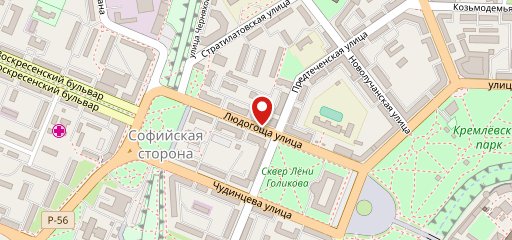 кафе Tomato на карте