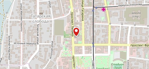 Панда на карте