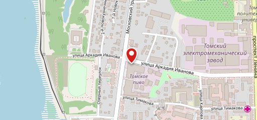 Томское Пиво на карте