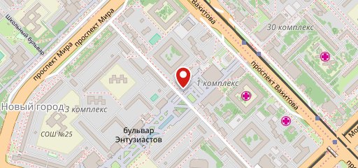 Top Hop на карте