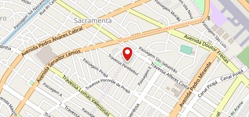 Top pizza Rua nova 1815 на карте