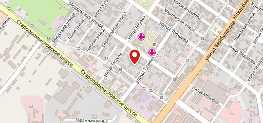 Топаз на карте
