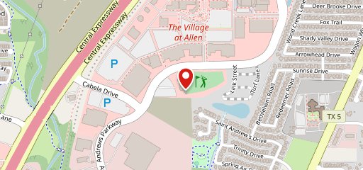 Topgolf Allen на карте
