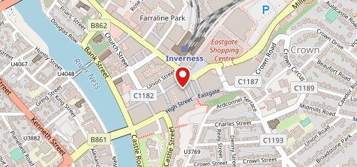 Topkapi Inverness на карте