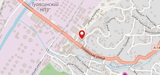 Тополь на карте