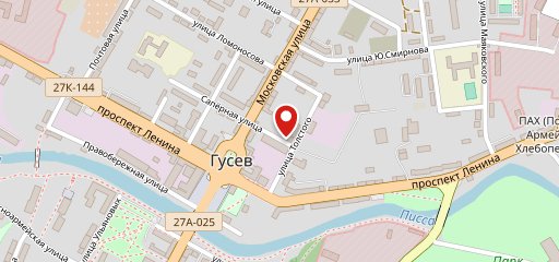 Тополёк на карте