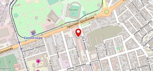 Тополя на карте
