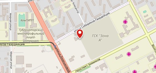 Торговый комплекс Социальный на карте