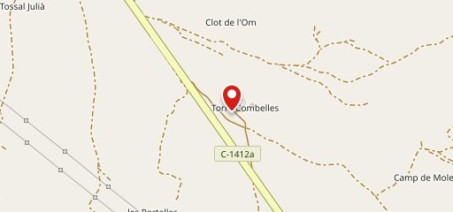Restaurant Torrecombelles на карте