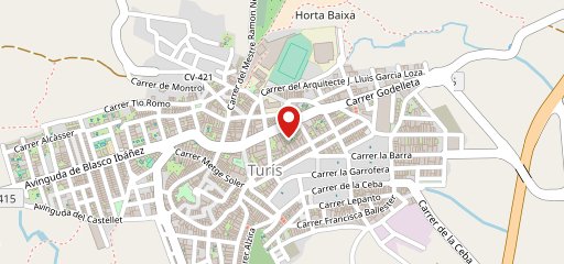 Cafetería Torroners на карте