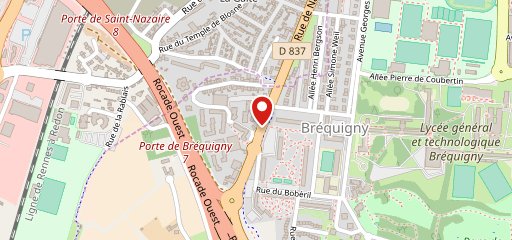 TotalEnergies Access - RELAIS RENNES ROUTE DE NANTES на карте
