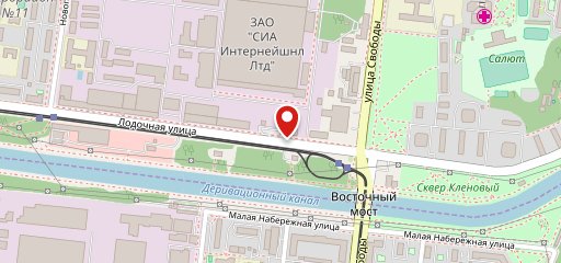 Трактир на Лодочной на карте