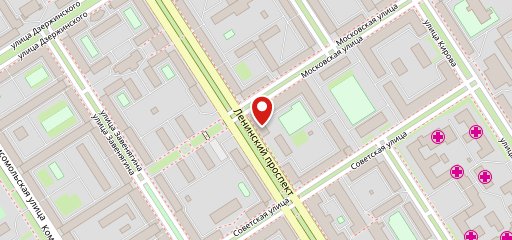 Трактир на Московской на карте