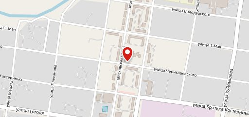 Трактир на Московской на карте