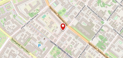 Трактир на Поморской на карте