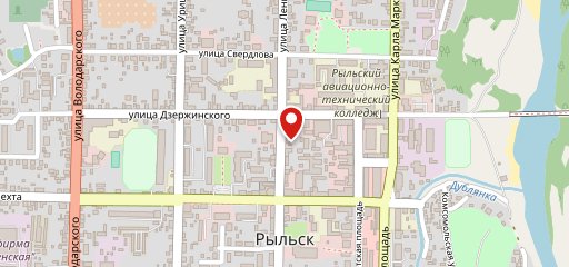 На Преображенской на карте