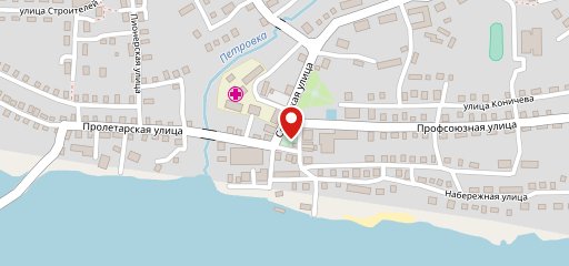 Трактир на Советской на карте