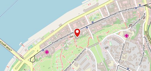 Горькая на карте
