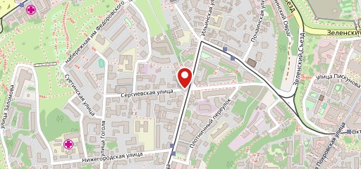 Ресторан Трактир Рыжая Сара на карте