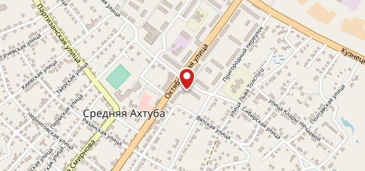 Трактир на Октябрьской на карте