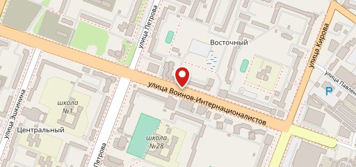 Трактир "Теплая речка" на карте