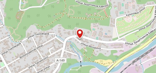 Трикони на карте