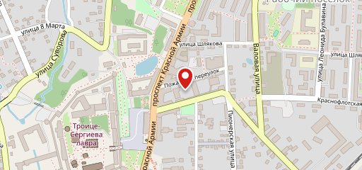 Трактиръ у Пожарного на карте