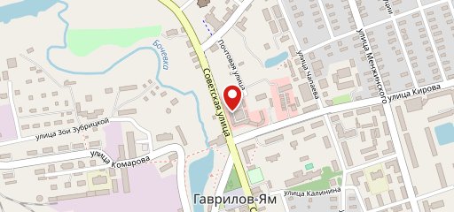 Трактир на Советской на карте