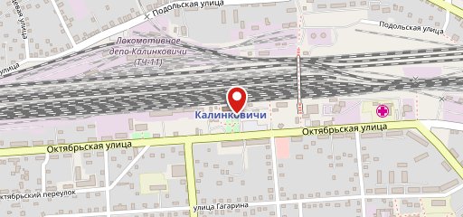 Транзит бар Калинковичского Филиала ОРС Гомель на карте