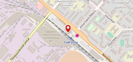 Транзит на карте