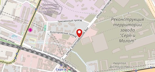 Трапеза у храма на карте